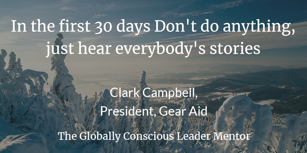 Clark In the first 30 days