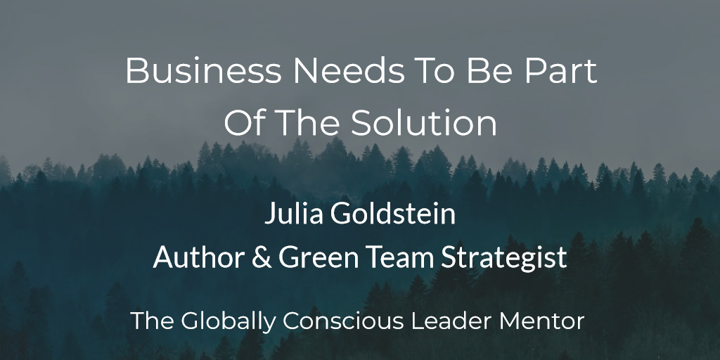 Julia Business Needs To Be Part Of The Solution