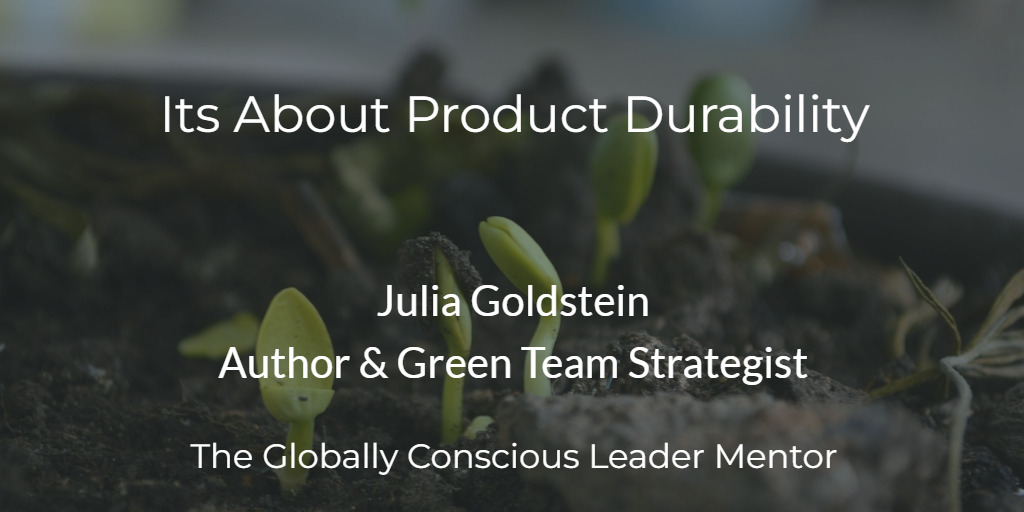 Julia Its About Product Durability