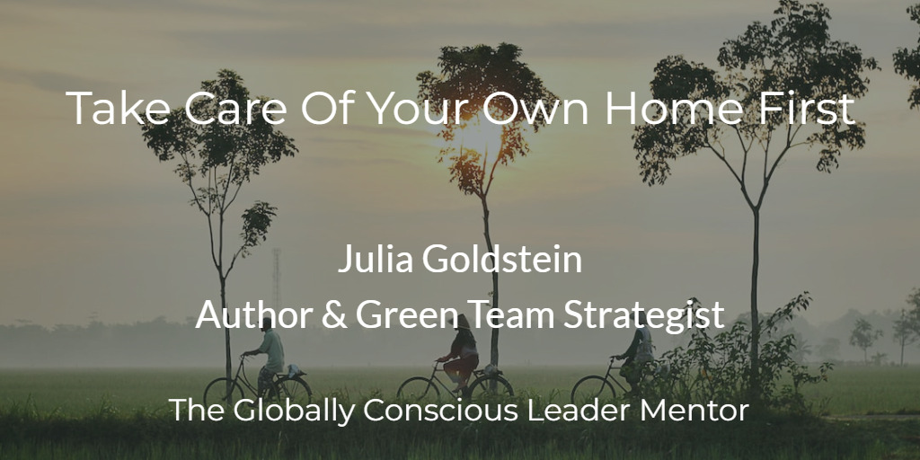 Julia Take Care Of Your Own Home First