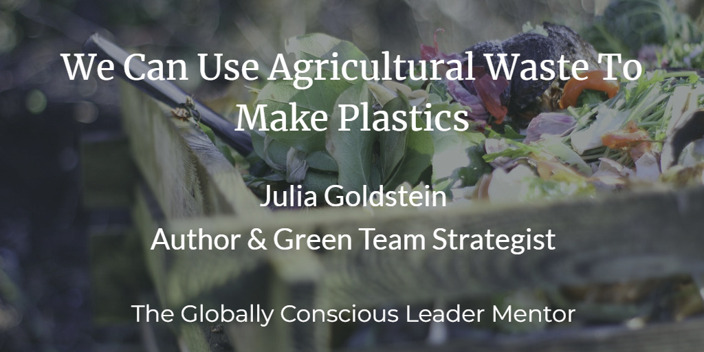 Julia We Can Use Agricultural Waste To Make Plastics