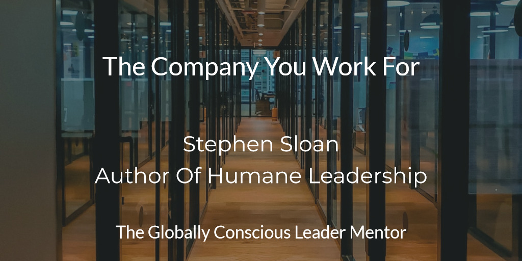 Sloan the company you work for