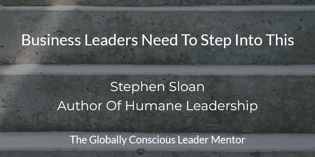 Sloan business leaders need to step into this