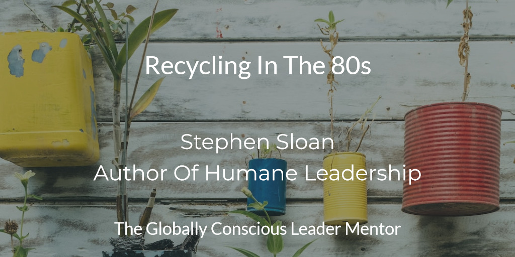 Sloan recycling in the 80s